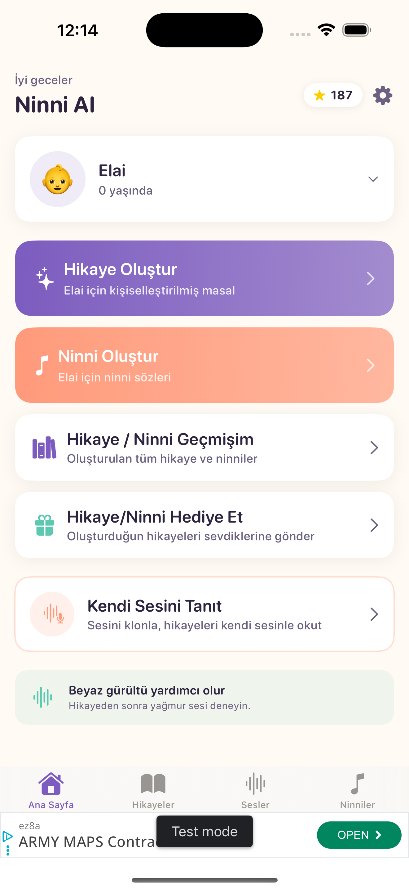 Ninni AI Ana Sayfa